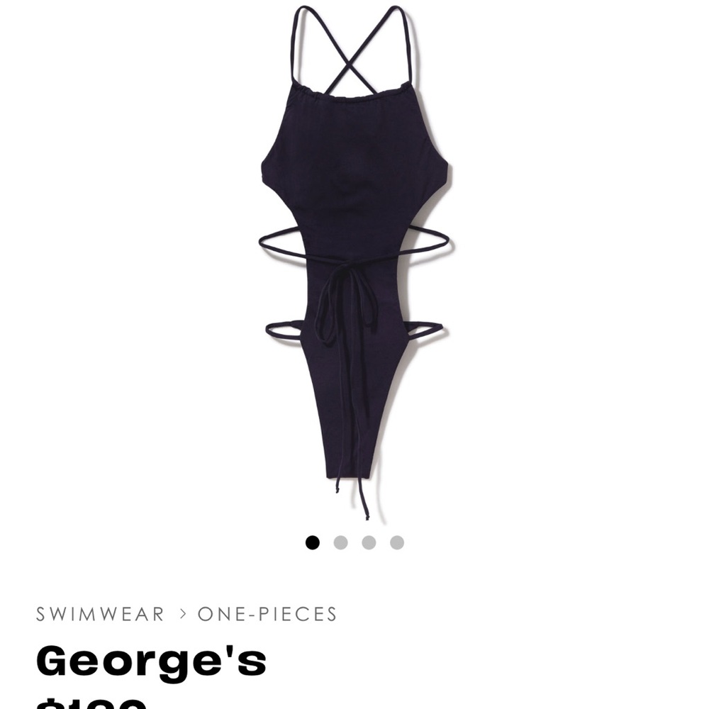 iNAMORATA Elegant Black Swimsuit